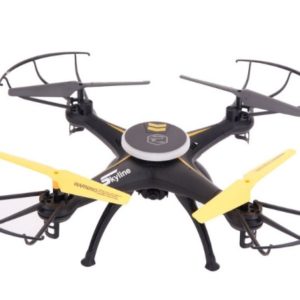 RC Quadcopter Drone with 2.0MP 720P Camera WIFI FPV Real-Time Transmission Follow Function Mode 2 Black